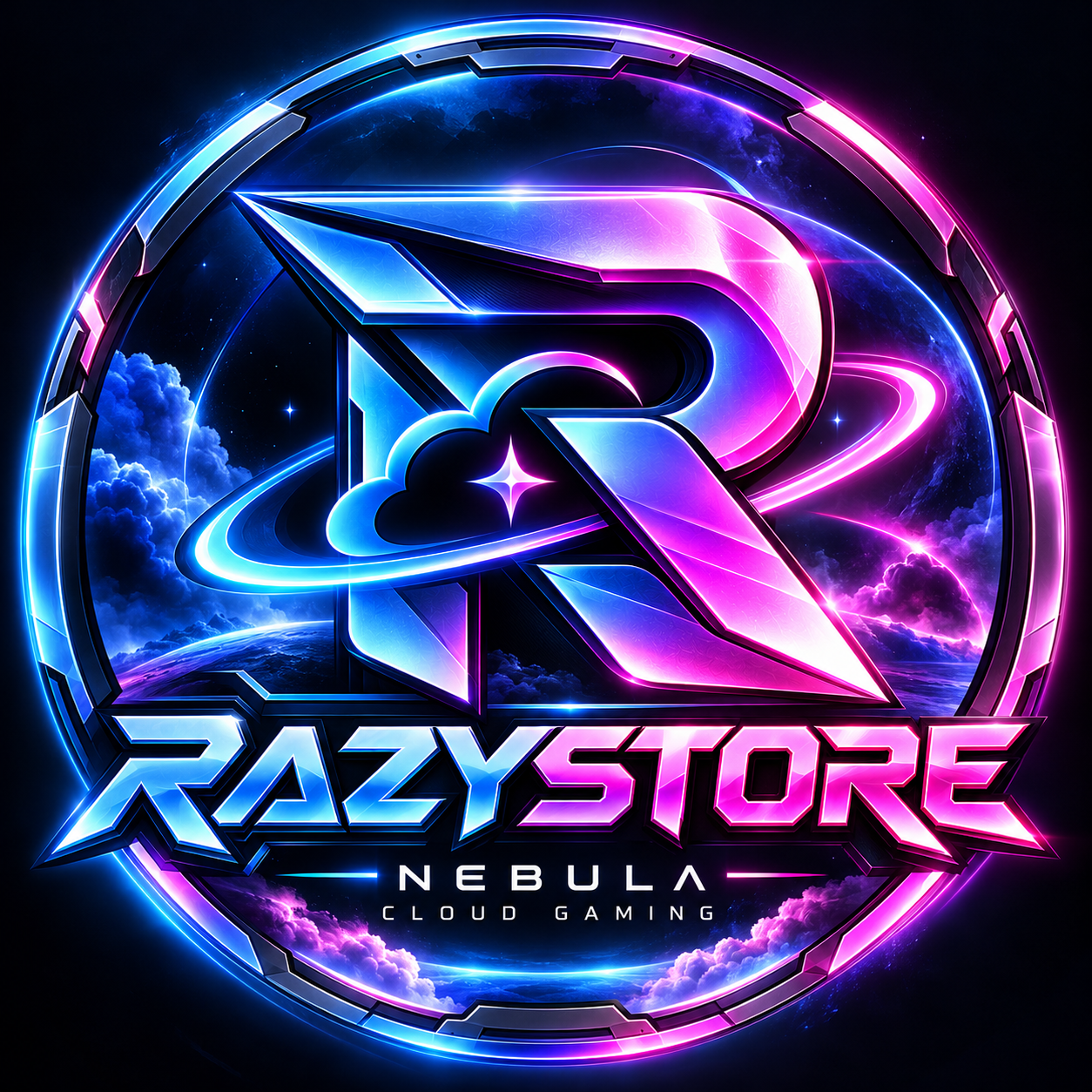 Logo RazyStore Nebula Cloud Gaming